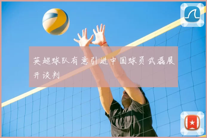 英超球队有意引进中国球员武磊展开谈判